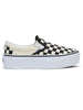 Vans Classic Slip-On Stackform Checkerboard Black/White Shoes