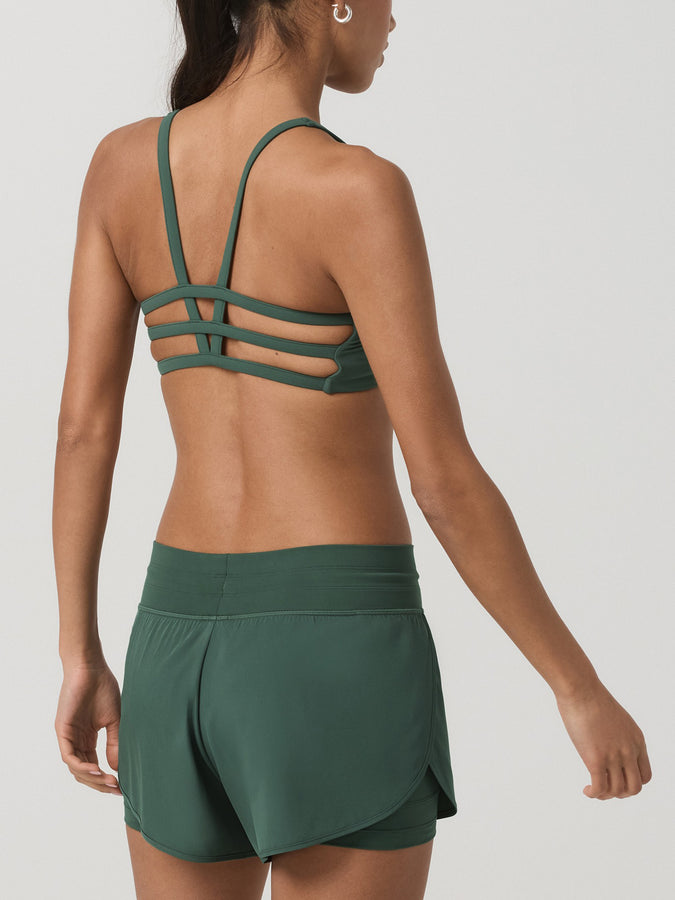 Vuori Yosemite Bra Top Spring 2026 | AGATE GREEN (AGG)
