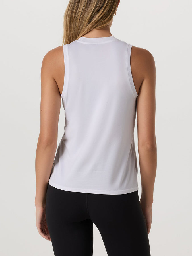 Vuori Energy Long Tank Top Spring 2026 | WHITE (WHT)