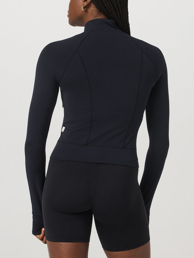 Vuori AllTheForm Fitness Jacket Spring 2026 | BLACK (BLK)