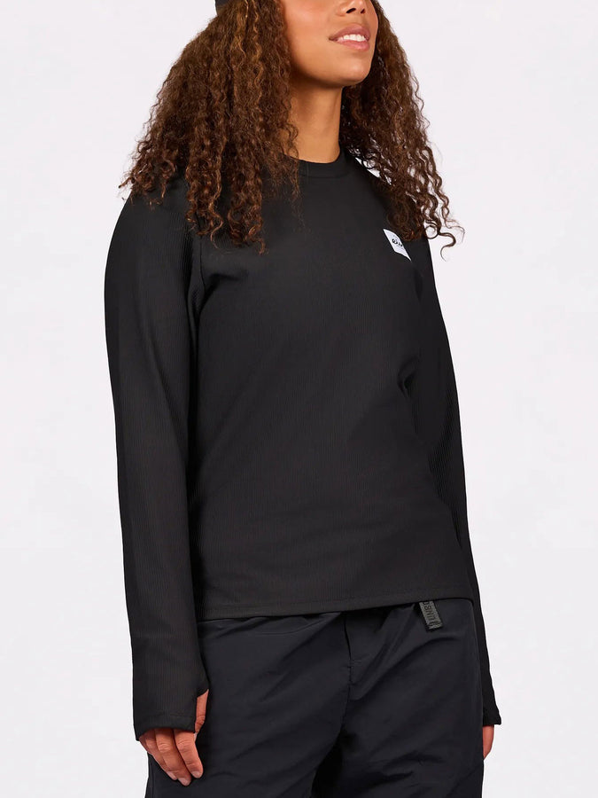 Eivy Versa Loose Fit Rib Black Base Layer Winter 2027 | BLACK