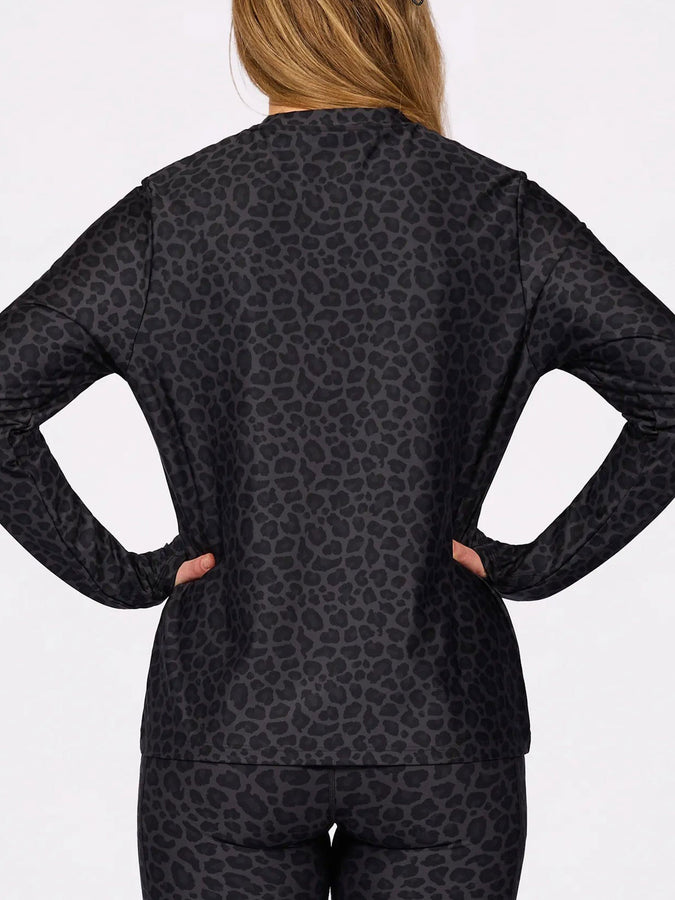 Eivy Versa Loose Fit Black Leopard Base Layer Winter 2027 | BLACK LEOPARD
