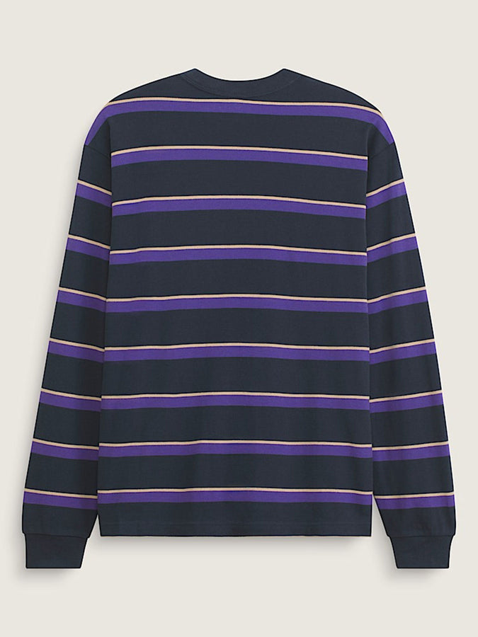 Vans Vorlop Stripe Long Sleeve T-Shirt Holiday 2026 | PARISIAN NIGHT (JDU)