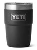 Yeti Rambler 7oz Black Stackable Cup