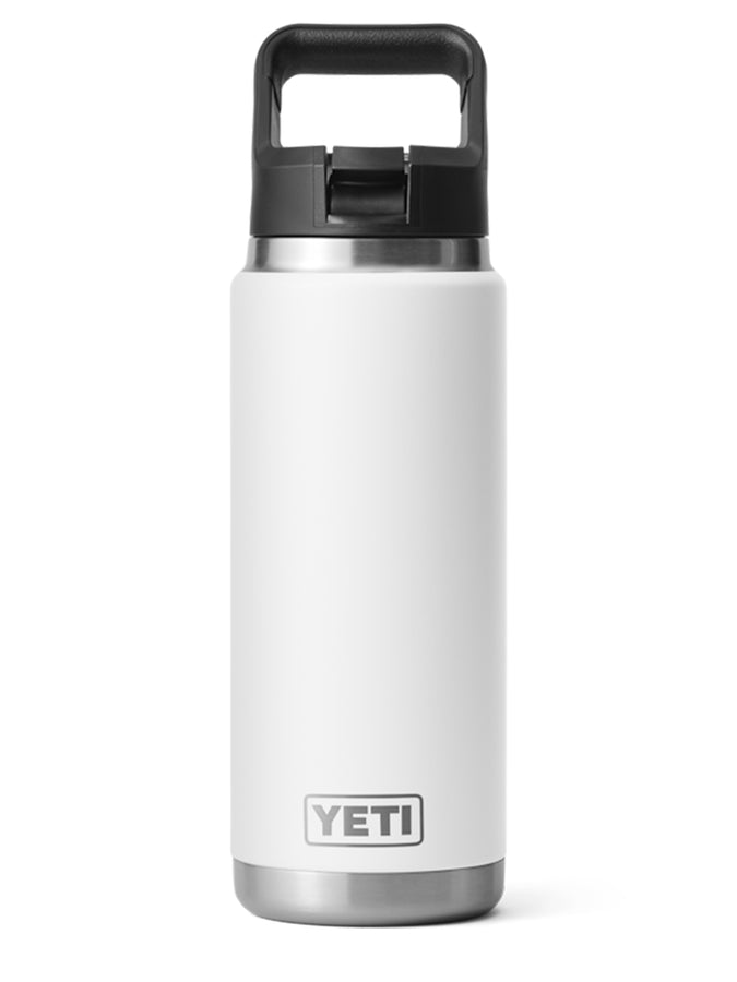 Yeti Rambler White Straw 26oz Bottle | WHITE