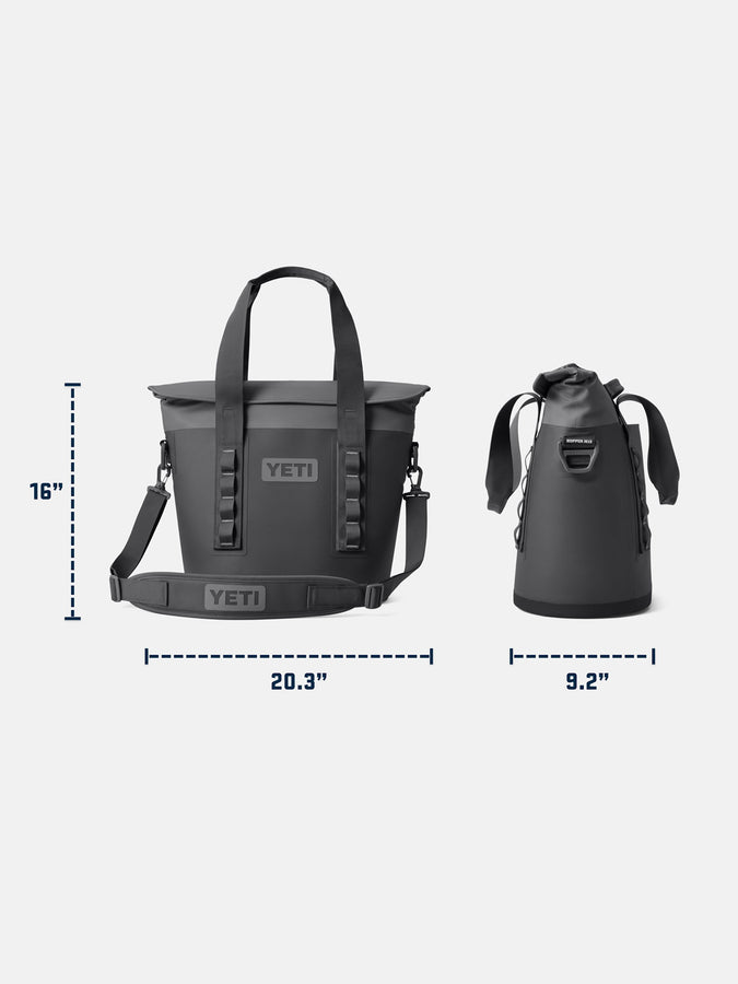 Yeti Hopper M15 Black Soft Cooler | BLACK