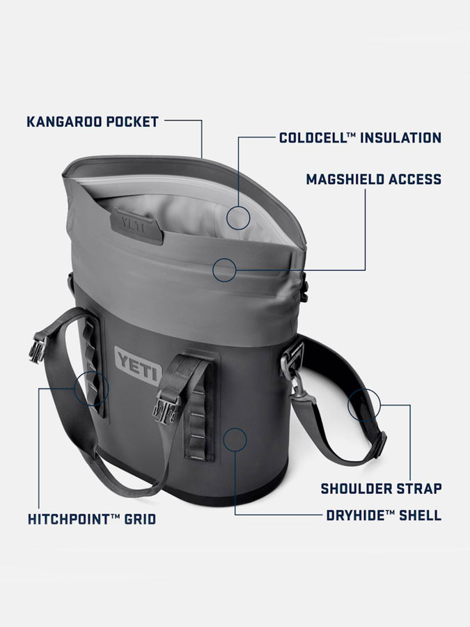 Yeti Hopper M15 Cooler Orange/King Crab Orange Bag | ORANGE/KING CRAB ORANGE