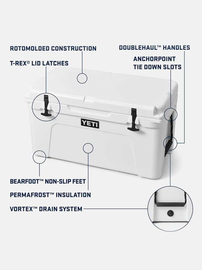 Yeti Tundra 65 Hard King Crab Orange Cooler | KING CRAB ORANGE