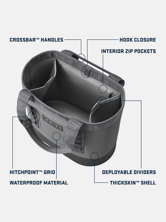 Yeti 35 Black Camino Carryall Bag | BLACK