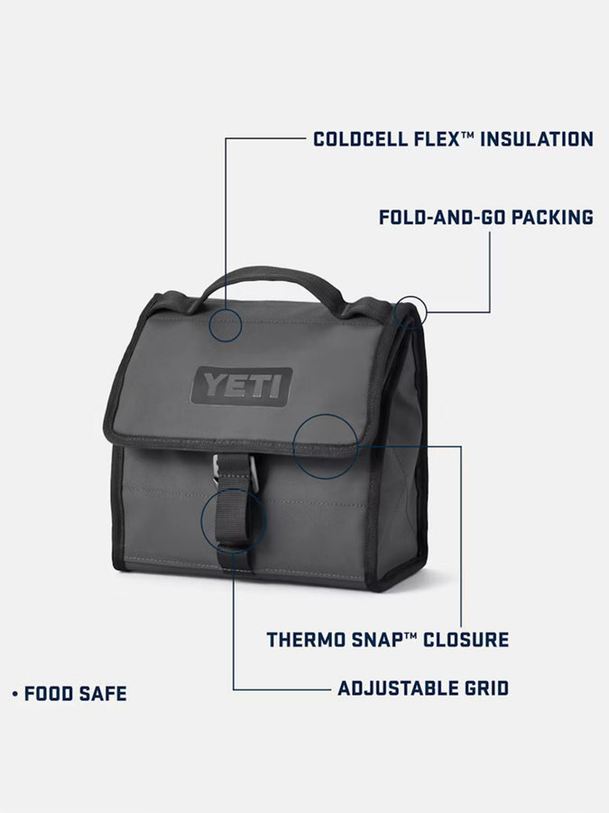 Yeti Daytrip Black Lunch Bag 2024 | BLACK