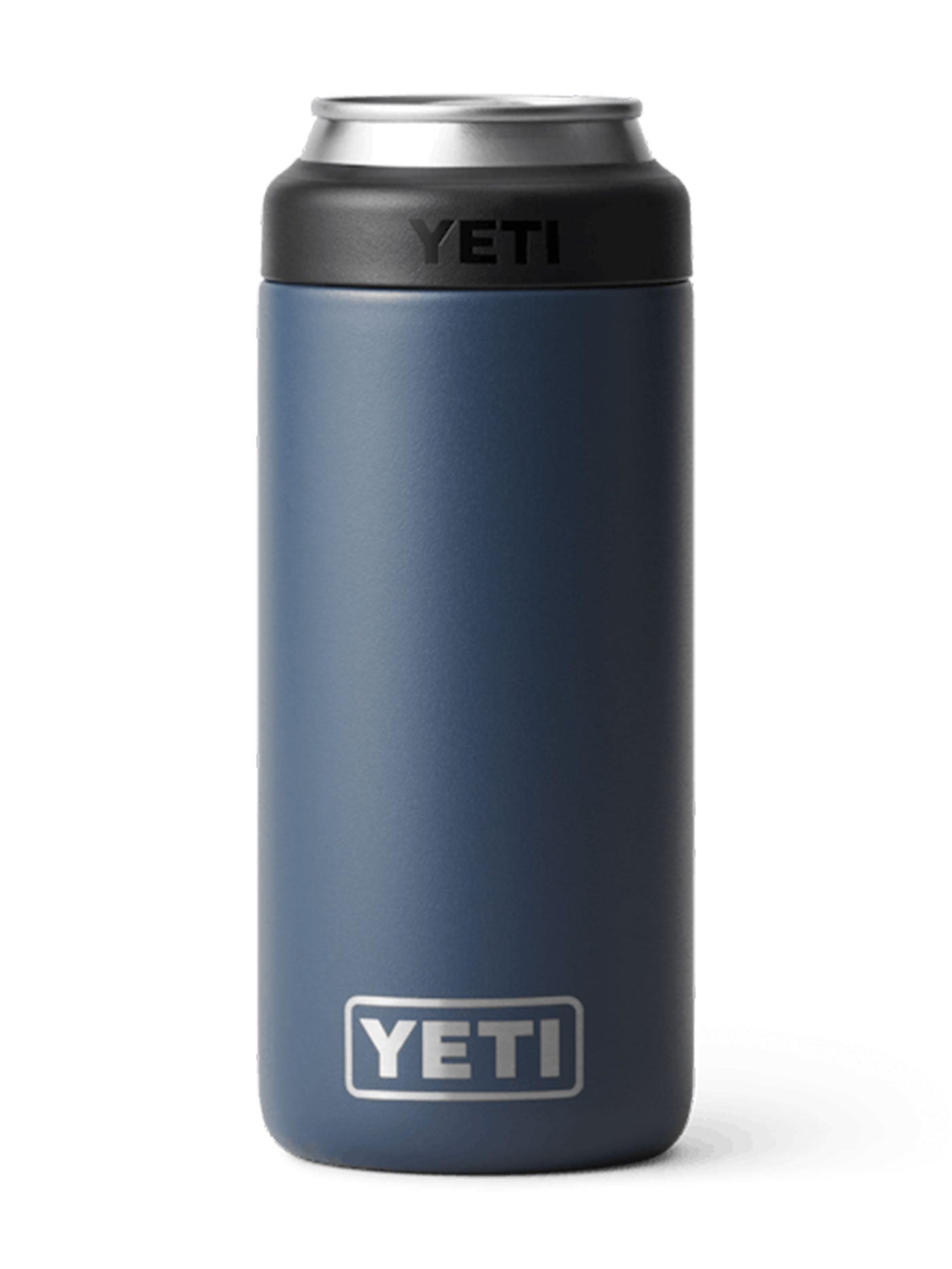 Yeti Rambler Navy Colster 12oz Slim Can Insulator