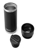 Yeti Rambler Hotshot Black 18oz Bottle
