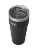 Yeti Rambler 26oz Black Straw Cup