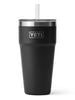 Yeti Rambler 26oz Black Straw Cup