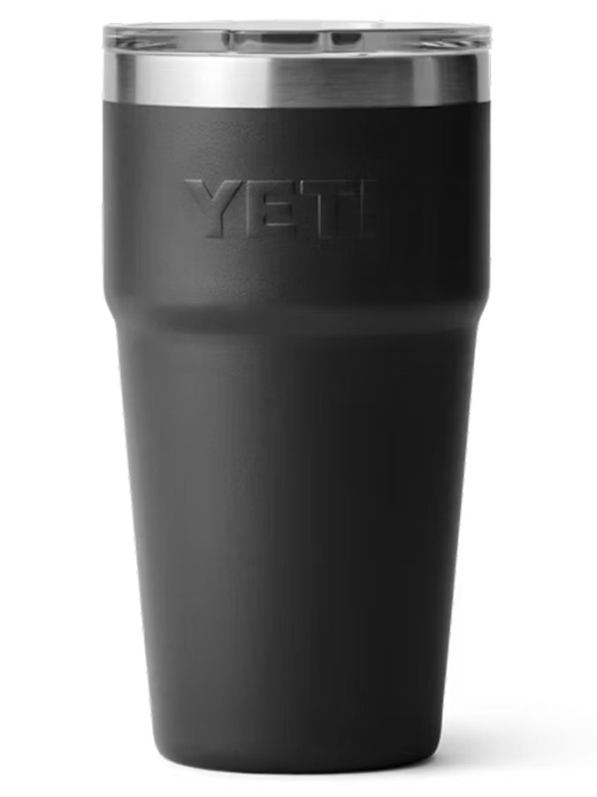 Yeti Rambler 20oz Black Stackable Cup 2024 | BLACK