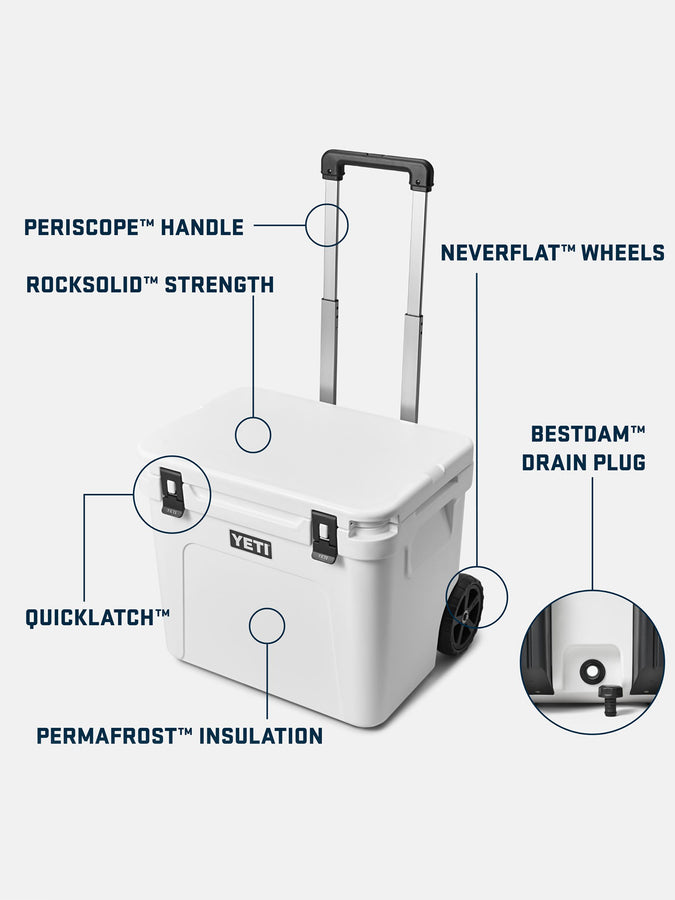Yeti Roadie 60 Navy Wheeled Cooler | NAVY