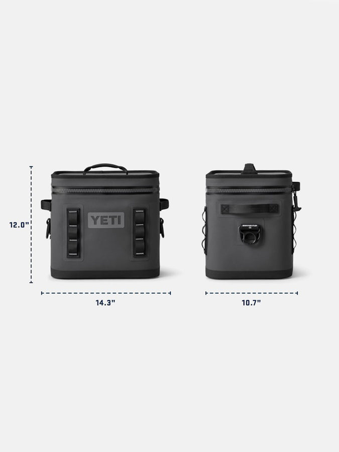 Yeti Hopper Flip 12 Soft Cooler Black Bag | BLACK