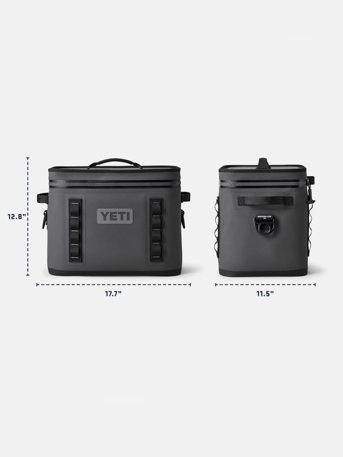 Yeti Hopper Flip 18 Soft Cooler Black Bag | BLACK
