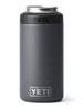 Yeti Rambler Coslter Tall Charcoal Can Insulator