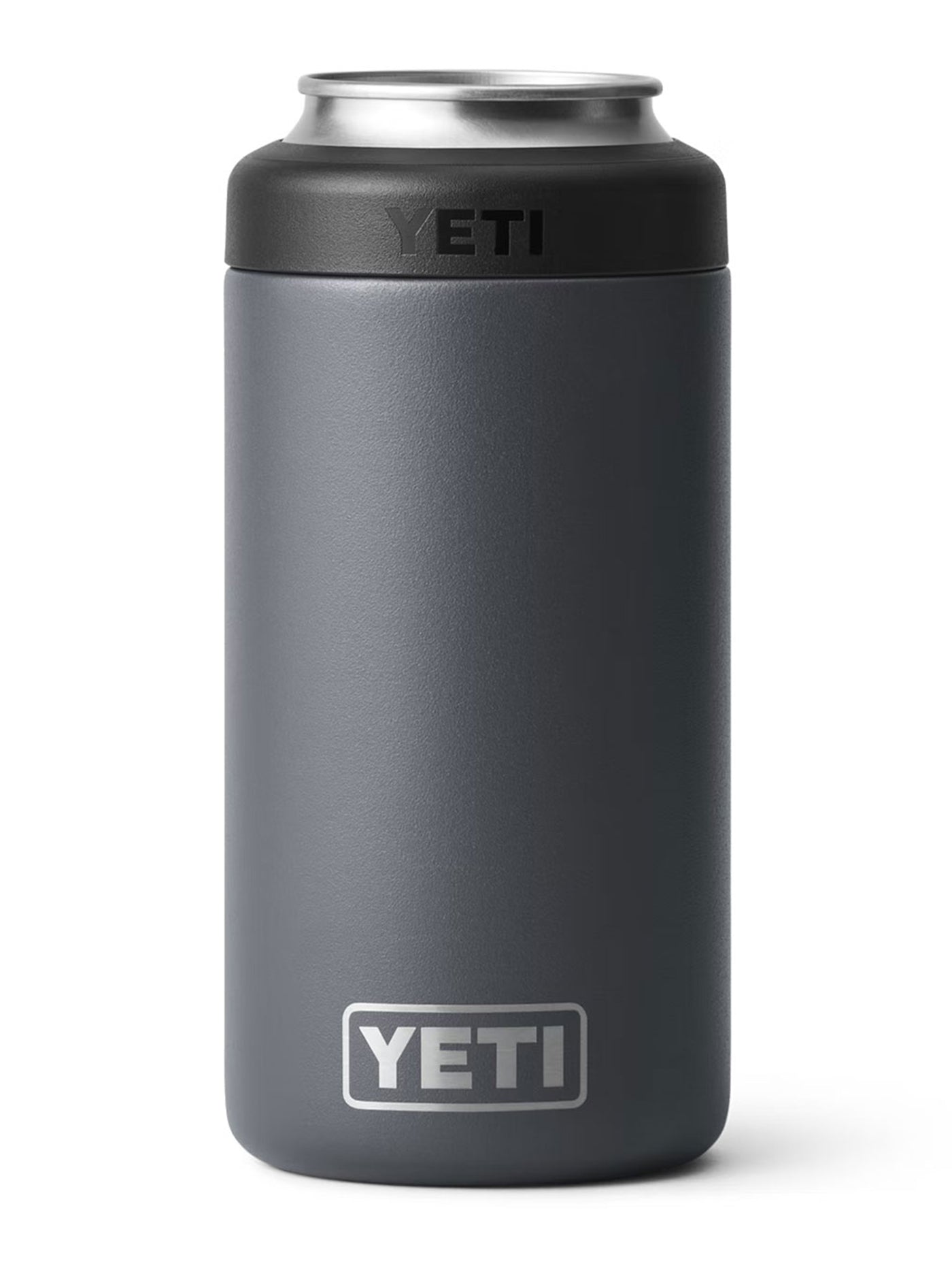 Yeti Rambler Coslter Tall Charcoal Can Insulator