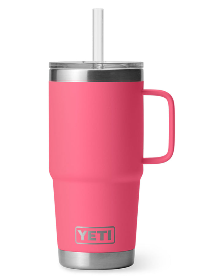Yeti Rambler 25oz Tropical Pink Straw Mug 2024 | TROPICAL PINK
