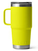 Yeti Rambler 20oz Firefly Yellow Travel Mug