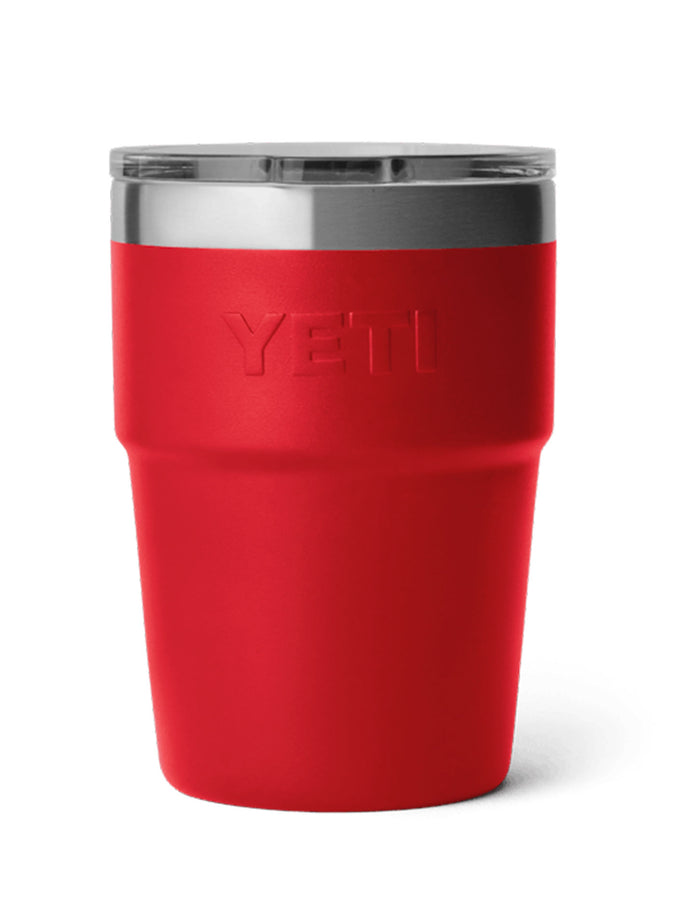 Yeti Rambler Rescue Red 16oz Stackable Cup |RESCUE RED