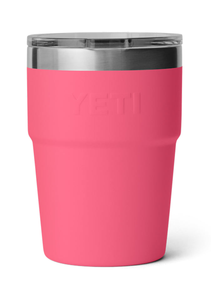 Yeti Rambler Stackable Tropical Pink 16oz Mug | TROPICAL PINK