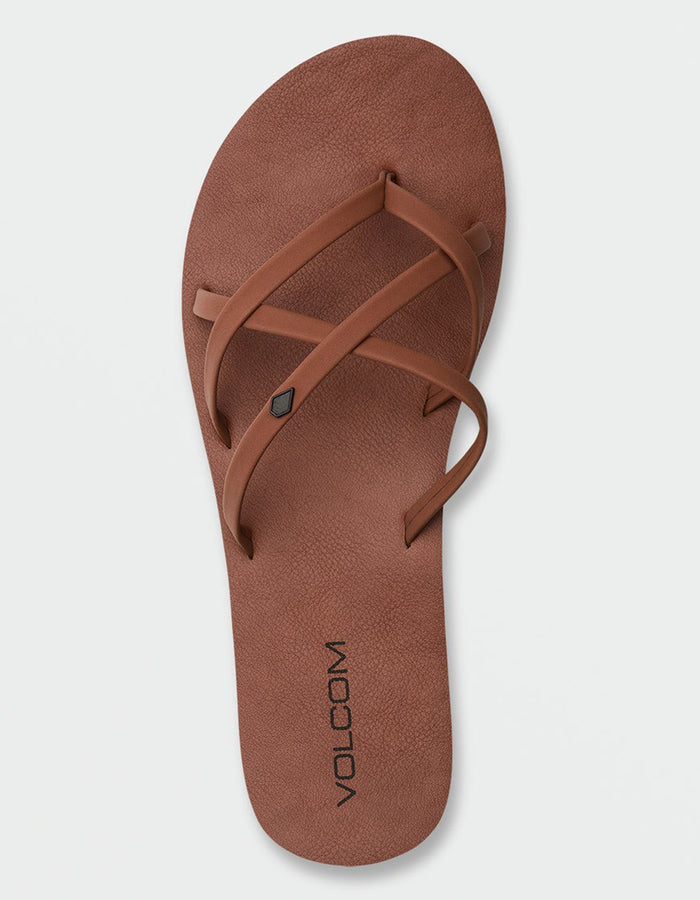 Volcom New School II Sandals | DARK CLAY (DCL)