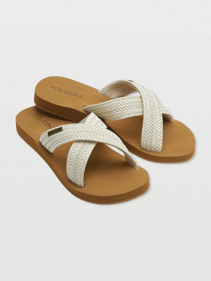 Volcom Double Cross Sandals Spring 2026 | CREAM (CRM)