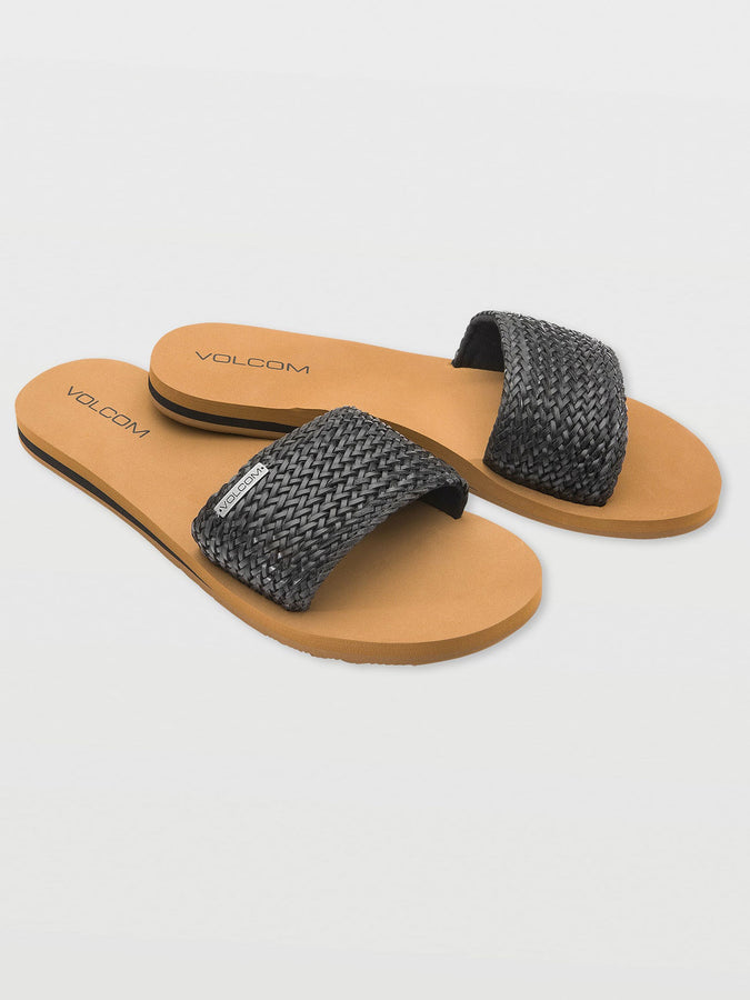 Volcom Simple Slide Braid Black Sandals Spring 2026 | BLACK (BLK)