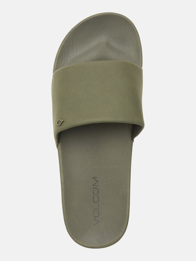 Volcom Volcation Slide Olive Sandals Spring 2026 | OLIVE (OLI)