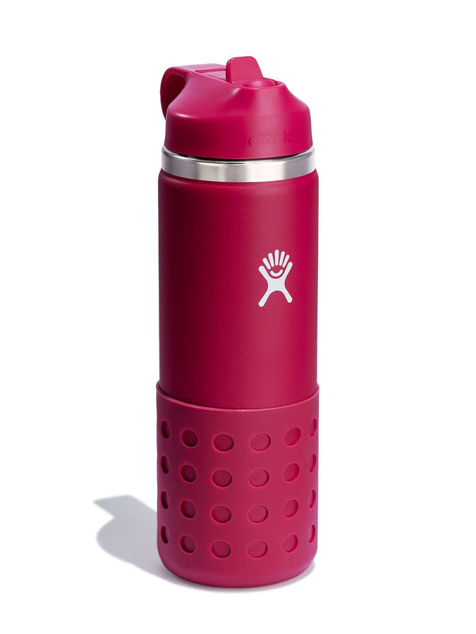 Hydro Flask 20 Oz Wide Mouth With Straw Lid Snapper Bottle | SNAPPER
