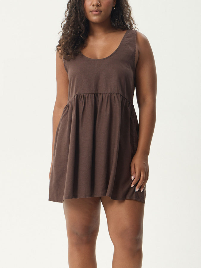 Afends Jesse Dress Spring 2026 |COFFEE