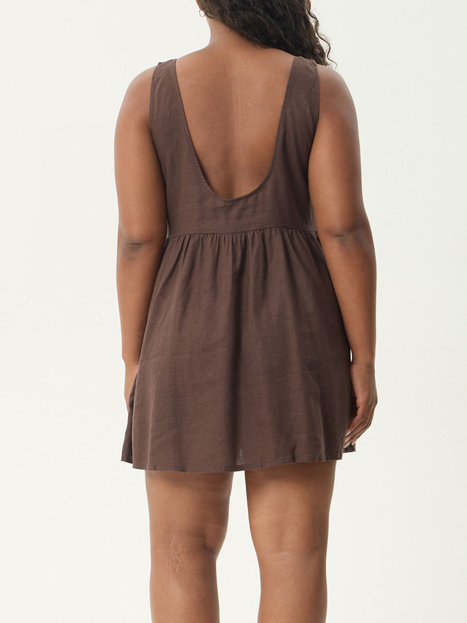 Afends Jesse Dress Spring 2026 |COFFEE