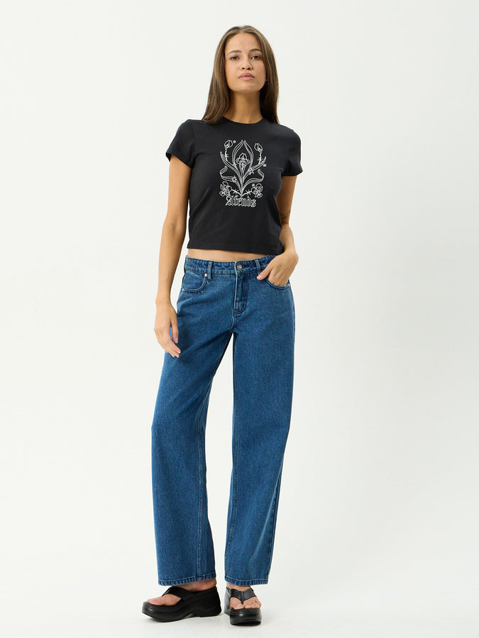 Afends Good Nature T-Shirt Spring 2026 | STONE BLACK