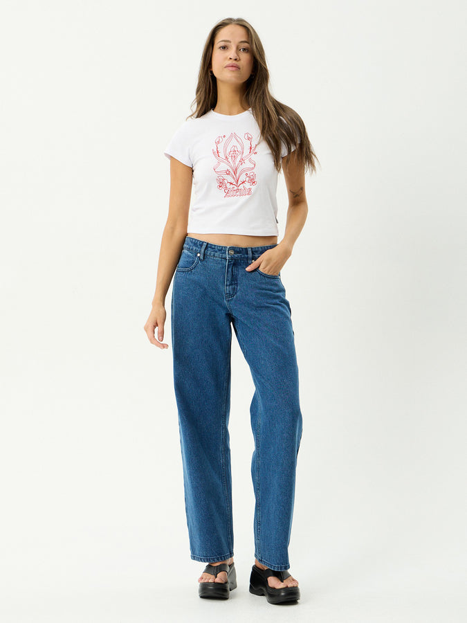 Afends Good Nature T-Shirt Spring 2026 | WHITE