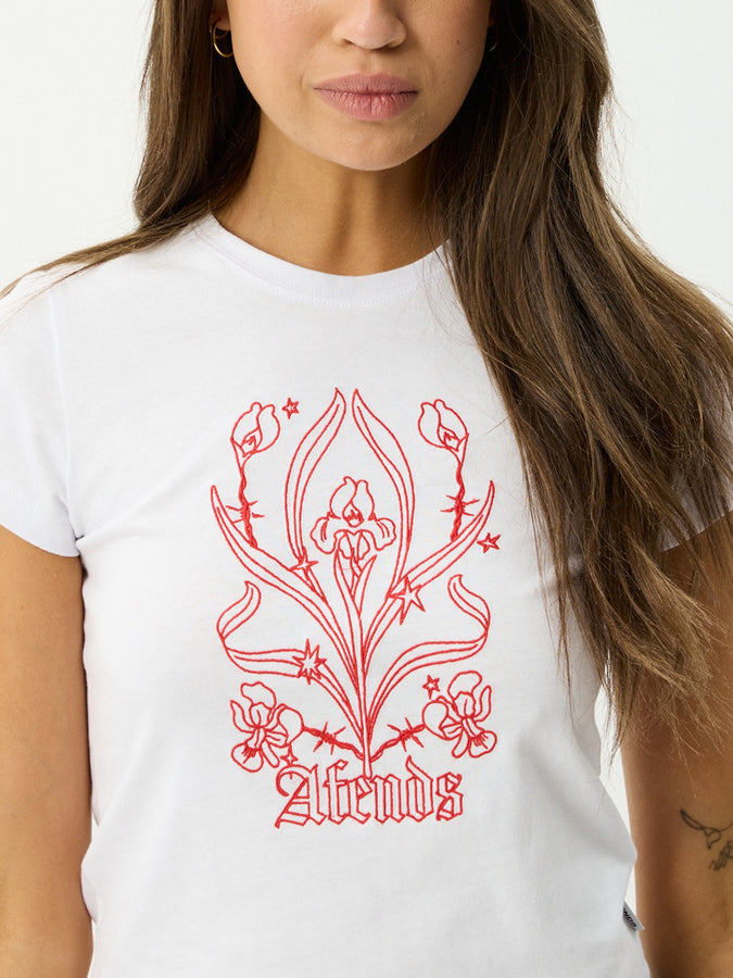 Afends Good Nature T-Shirt Spring 2026 | WHITE