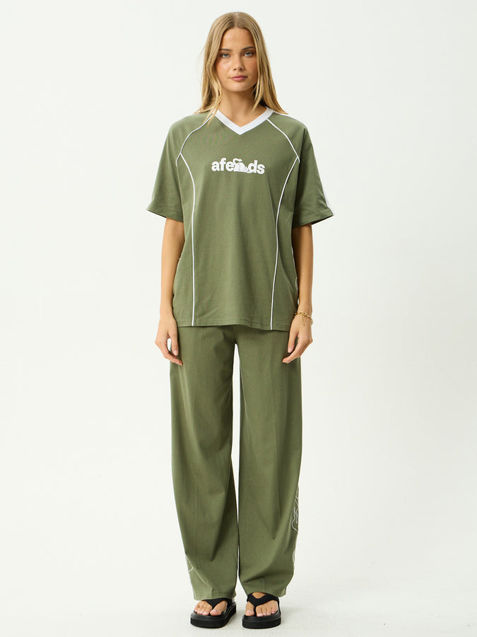 Afends Dirts T-Shirt Spring 2026 | DEEP OLIVE