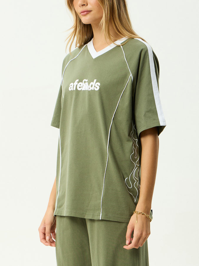 Afends Dirts T-Shirt Spring 2026 | DEEP OLIVE