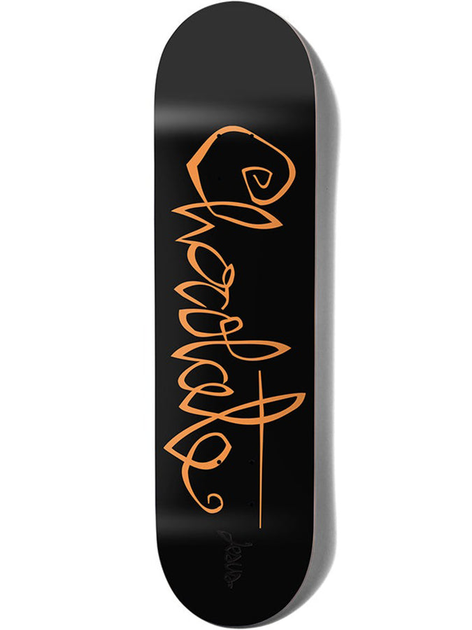 Chocolate OG Script Fernandez Twin Tip 8.25 Skateboard Deck | LACK
