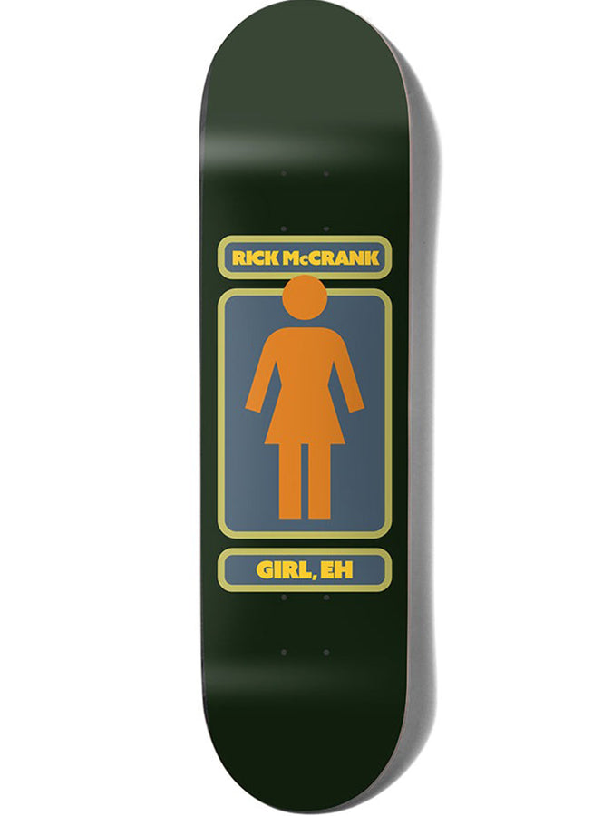 Girl 93 Til High Desert Mccrank 8.375 Skateboard Deck | DARK GREEN