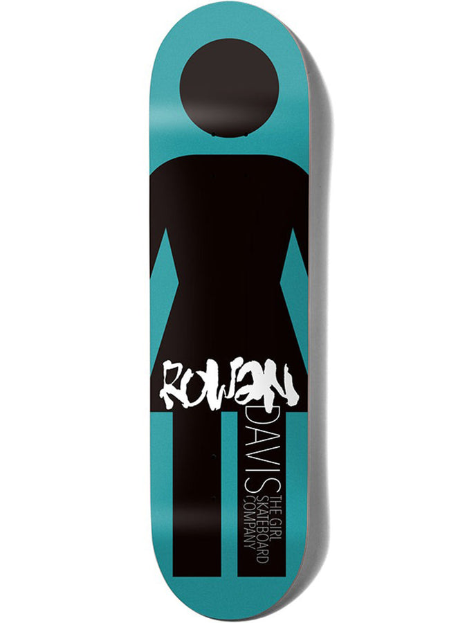 Girl Giant Metal OG Davis 8.5 Skateboard Deck | BLUE