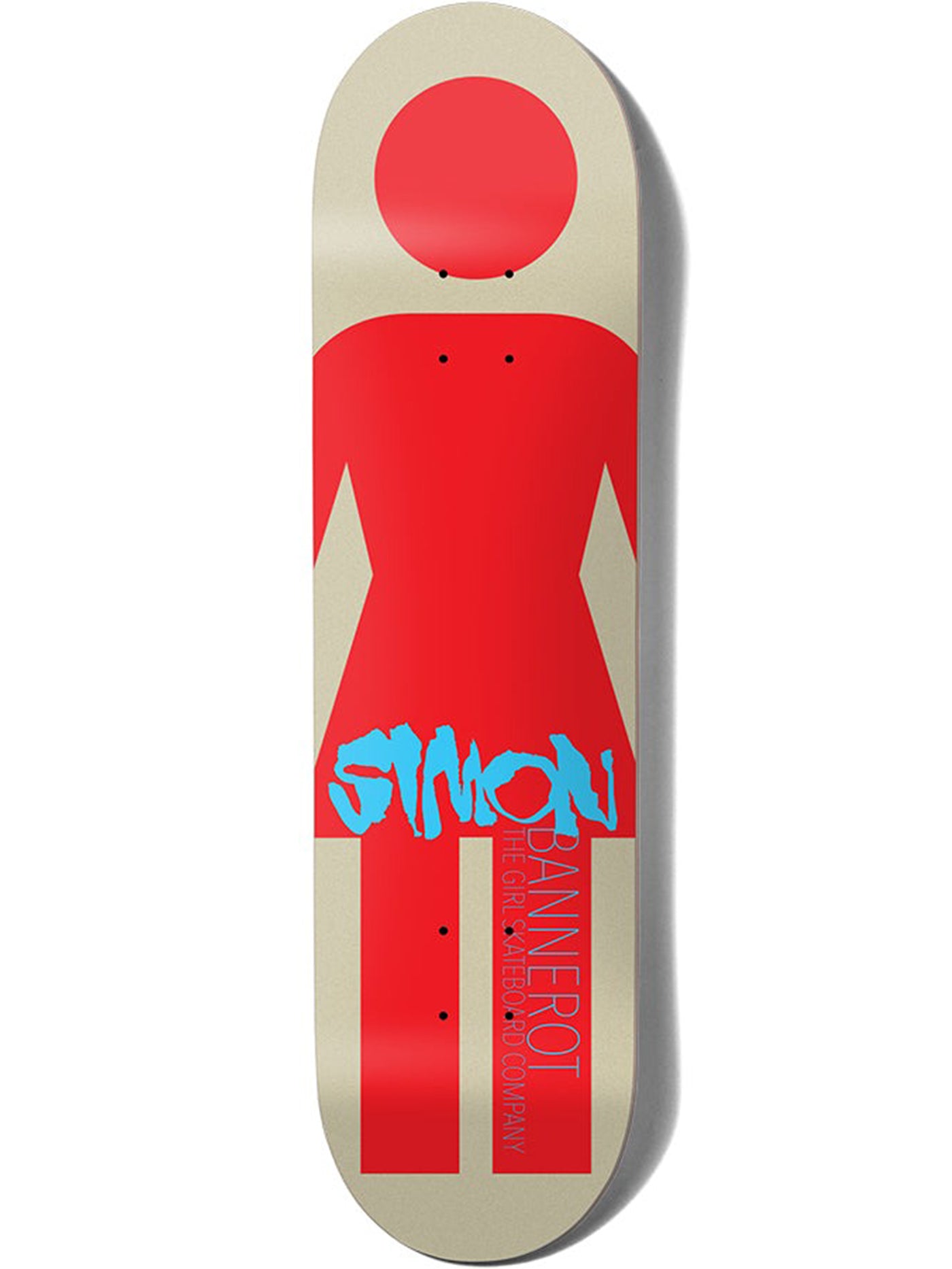 Girl Giant Metal OG Bannerot 8.25 Skateboard Deck