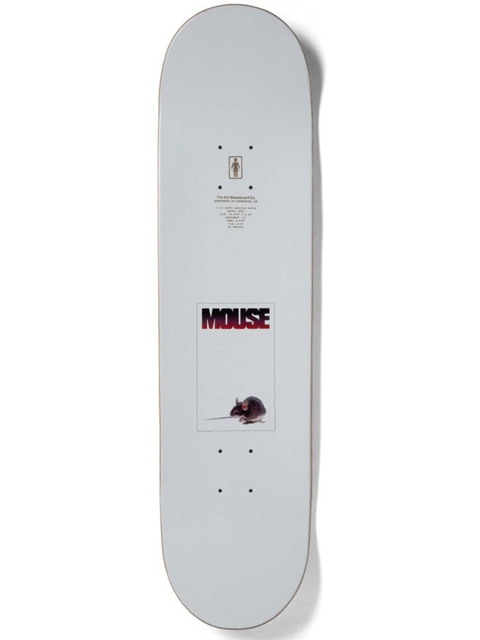 Girl Howard Mouse One Off 8.25'' Skateboard Deck | GREY