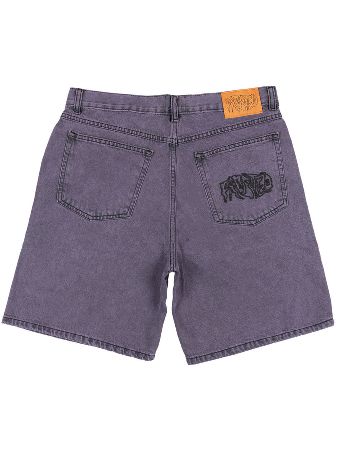 Frosted Wavy Shorts Fall 2026 | FADED PURPLE