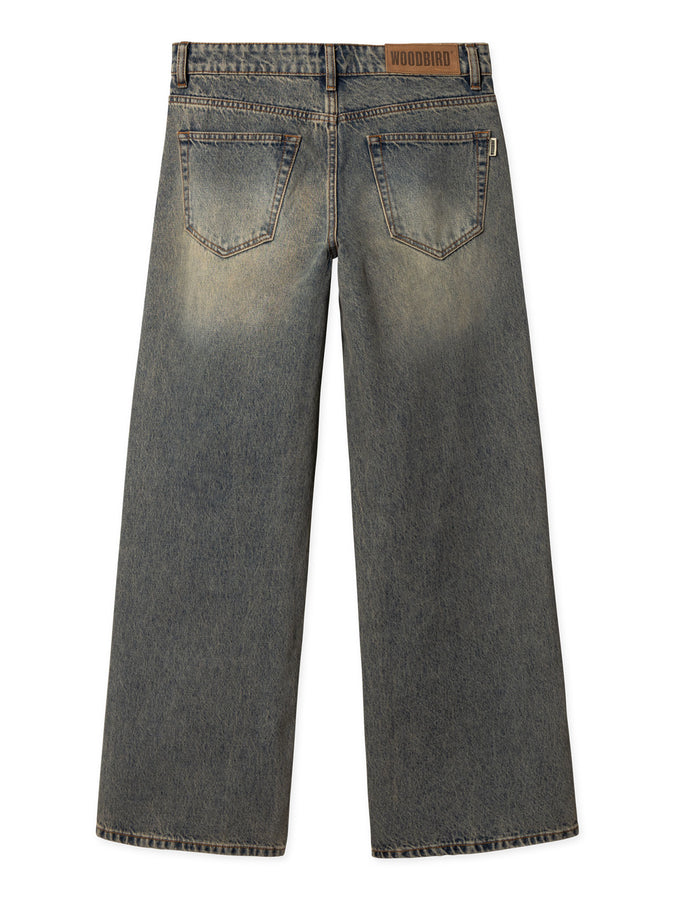 Woodbird Aya Aged Jeans Spring 2026 | DARK BLUE