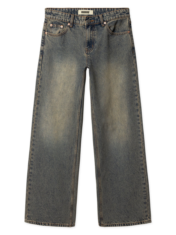 Woodbird Aya Aged Jeans Spring 2026 | DARK BLUE