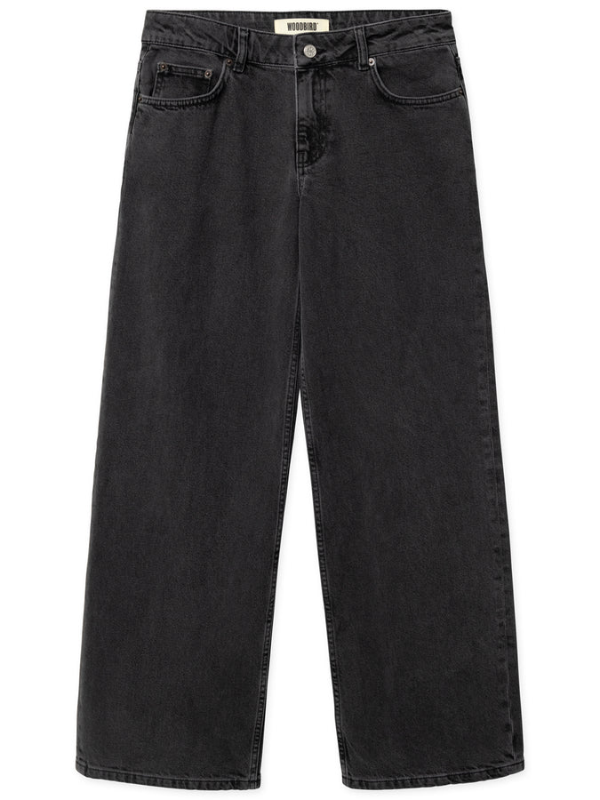 Woodbird Aya Crow Jeans Fall 2026 | BLACK VINTAGE