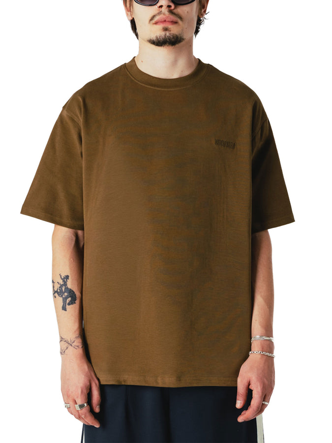 Woodbird Baine Base T-Shirt Spring 2026 | MID BROWN